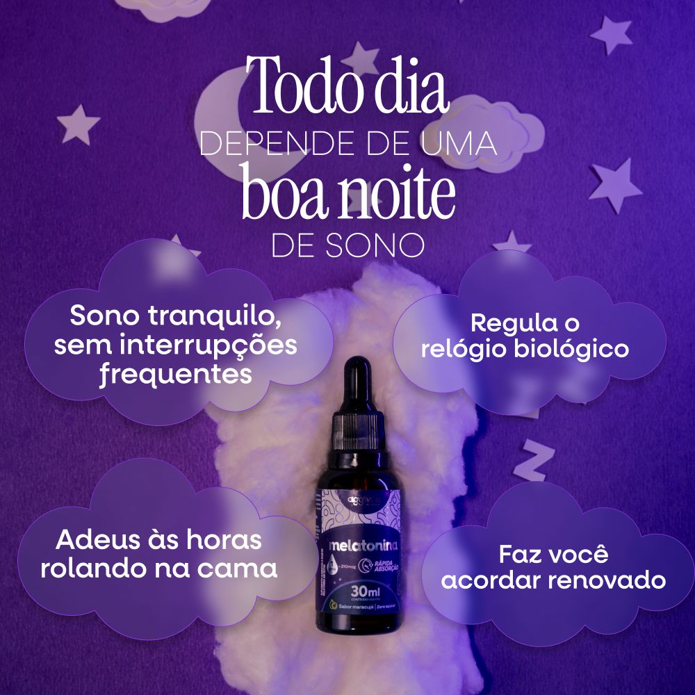 melatonina em gotas