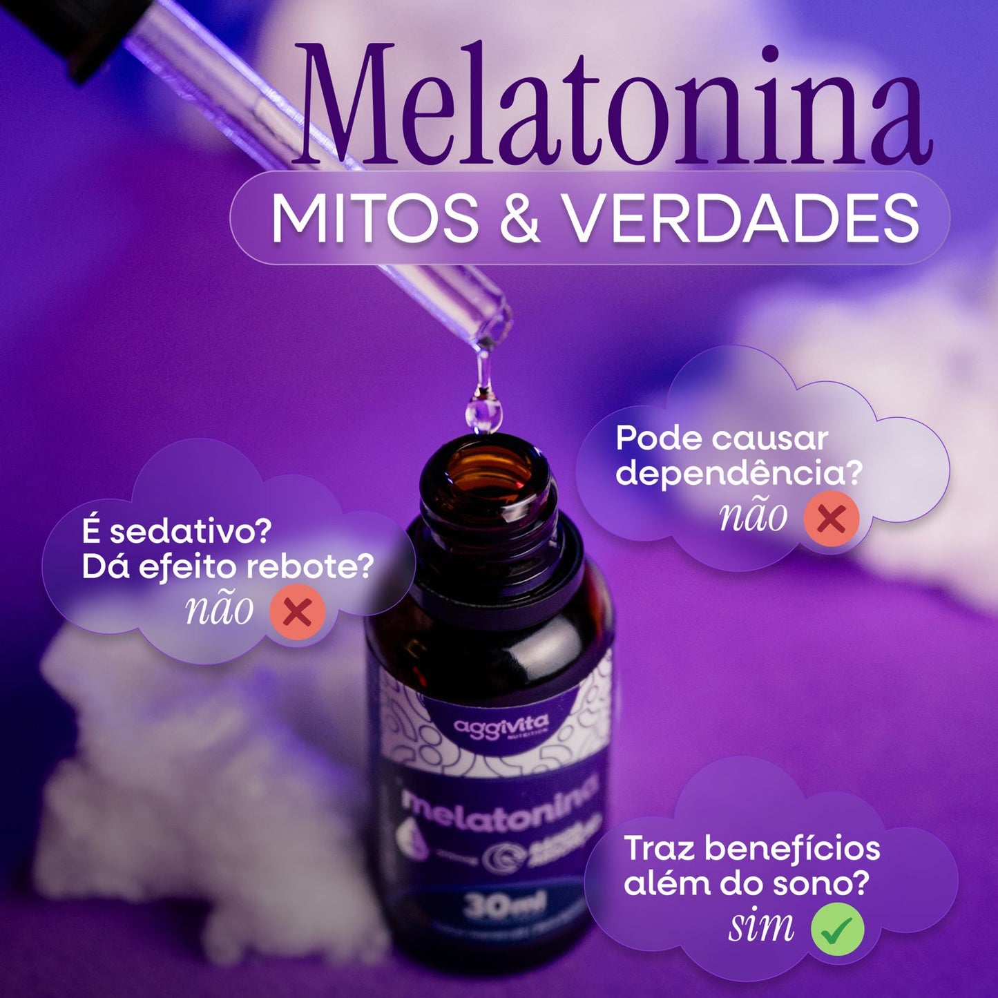 melatonina em gotas