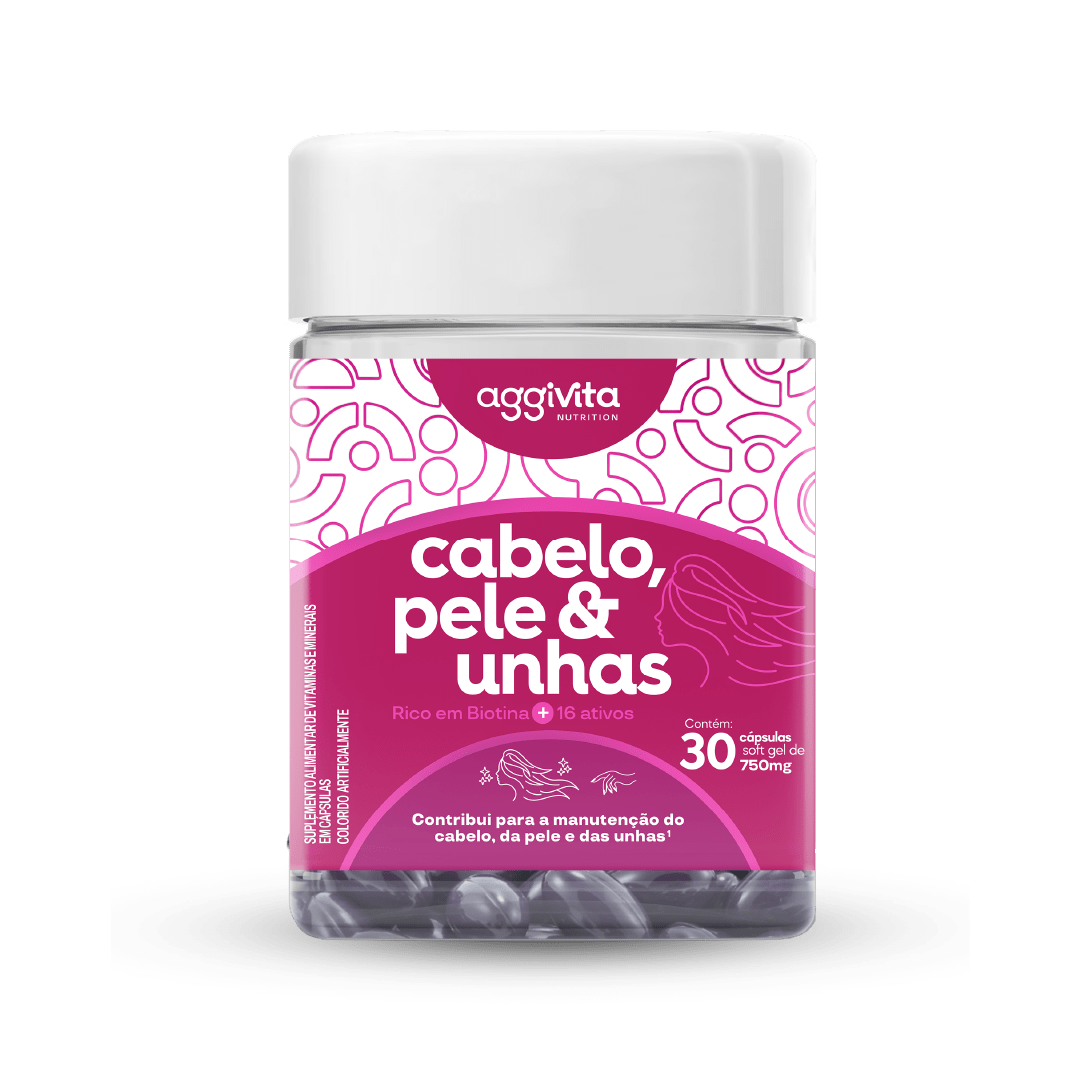 cabelo, pele & unhas - Aggivita Nutrition