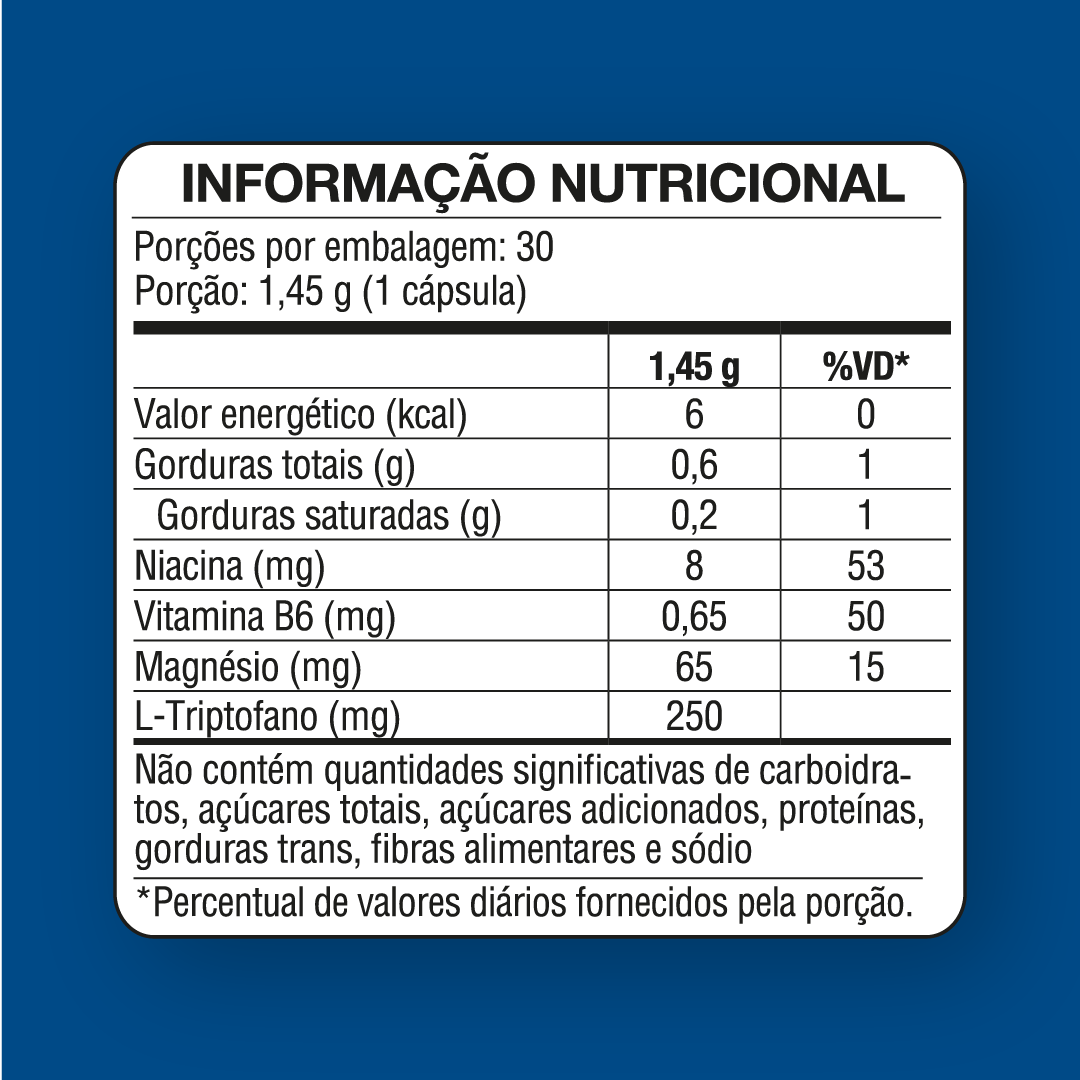 calma.vita com triptofano + vitaminas - Aggivita Nutrition
