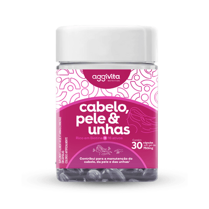 cabelo, pele & unhas - Aggivita Nutrition
