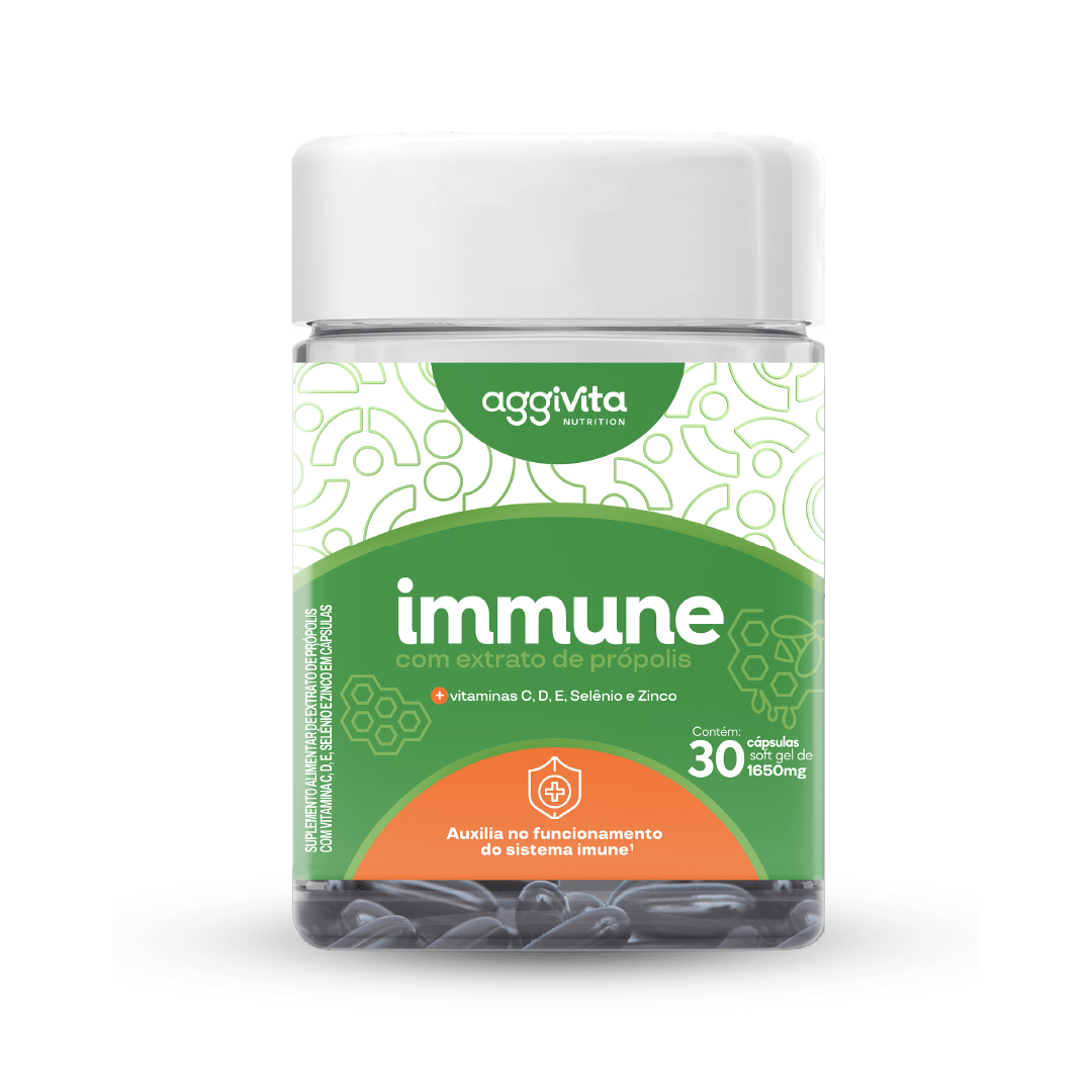 immune com Extrato de Própolis - Aggivita Nutrition