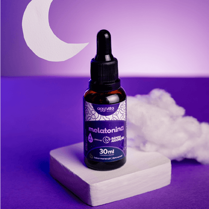 melatonina em gotas - Aggivita Nutrition